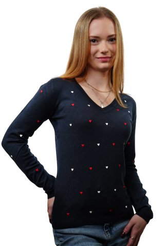 Dámsky pulóver Srdina navy