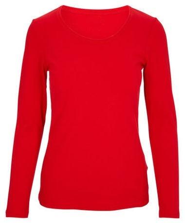 Majica 22151X 92% Bombaž, 8% Elastan rdeča