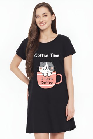 Dámská noční košile Coffeetime