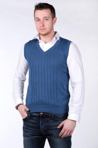 Pánska pletená vesta GonBB