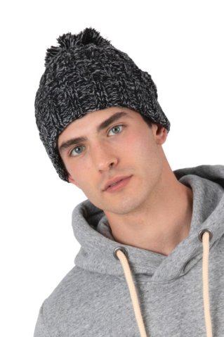 Čiapka 03534 unisex čierna