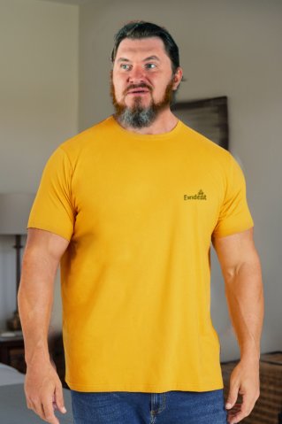 Žuta muška majica u većim veličinama