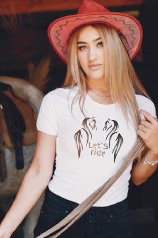 Letsride ženska majica