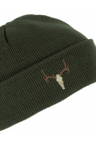 Pletena lovačka kapa Buckskull031 zelena