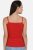 Top cu bretele înguste 22148X red