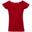 Dámske luxory tričko 6611398 červená