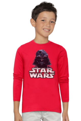 Starwars Darth dětské tričko červené