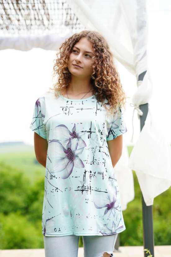 Ženska bluza JVP3015 aqua