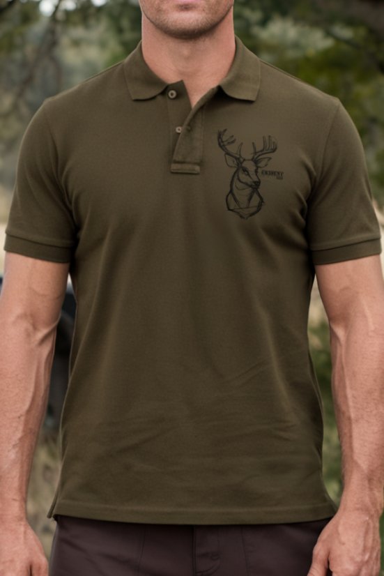 Ewident lovačka polo majica zelena Deerkres