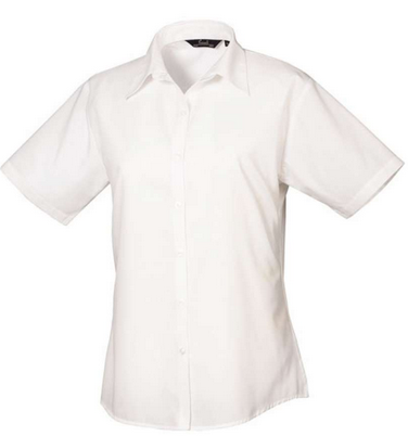 Košeľa s krátkym rukávom 00300-1 biela