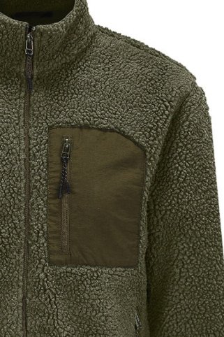 Poľovnícky sveter Ewident – teplý a hrubý s 1/4 zipsom