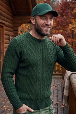 Męski sweter myśliwski Kongopol