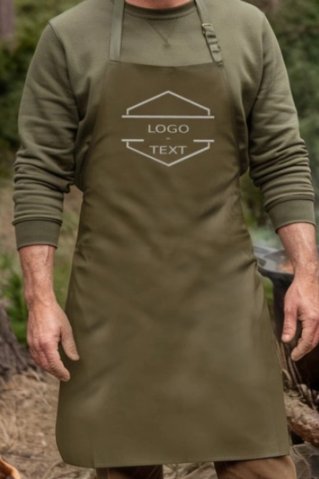 WŁASNE LOGO – fartuch myśliwski