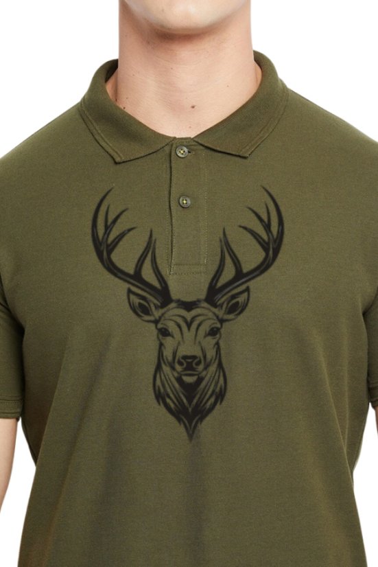 Ewident lovačka polo majica zelena Deerpolokos