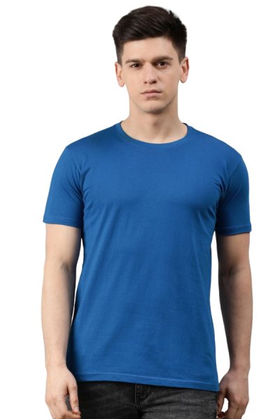 Tricou 32504G 100% bumbac royal