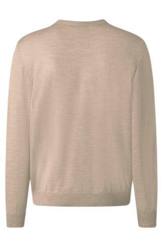 Klasični bež pulover za muškarce, 100% pamuk
