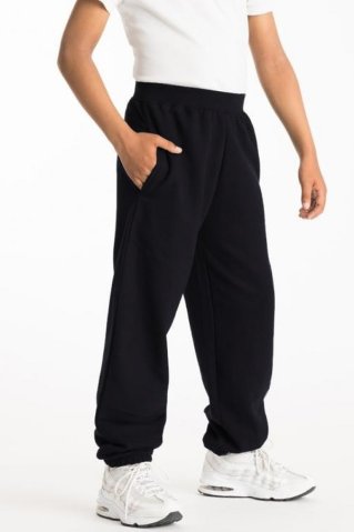 Dětské tepláky 02072J čierna