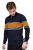 Sveter na zips MonacoZ-navy