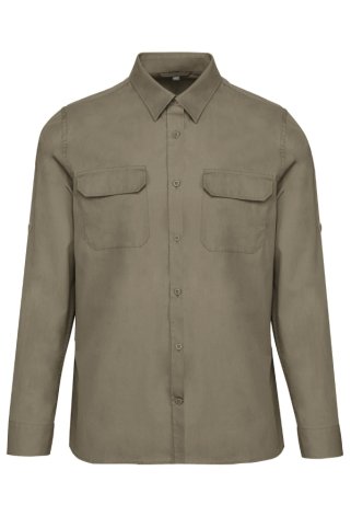 Men's Shirt 44590 Khaki