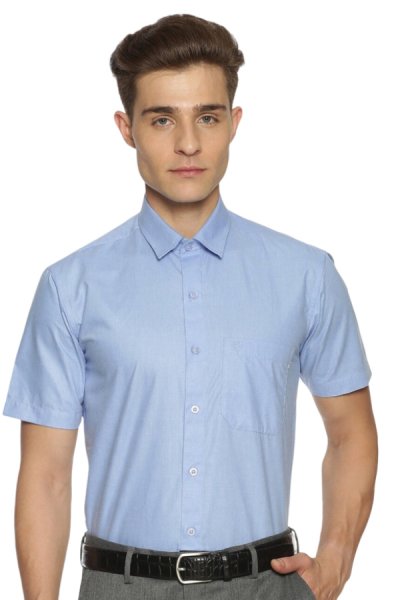 Pánska košeľa 44551 modrá