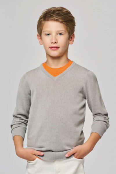Detský pulovr 449109 šedá