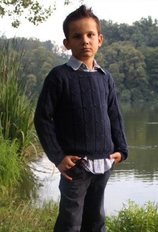 Chlapčenský pulóver Adonis