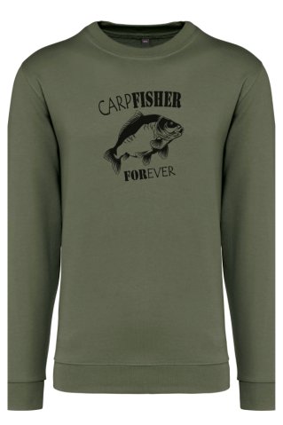 Bluza wędkarska Carpfisher Ewident z okrągłym dekoltem