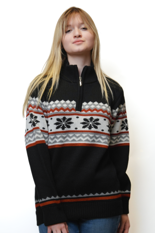 Damski norweski sweter