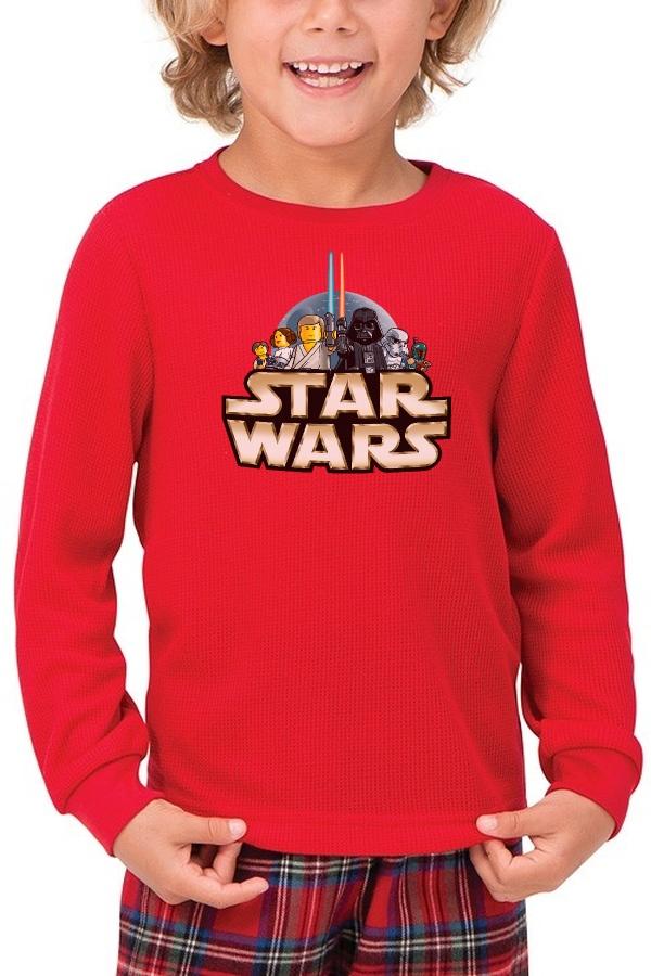 Star Wars detské tričko červené
