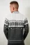 Pánsky sveter na zips IGOR Z sivá