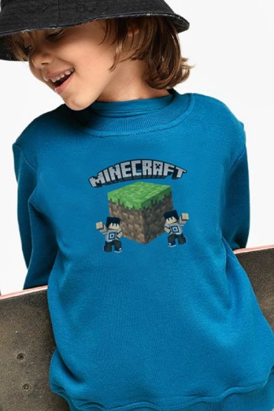 Minecraft gyermek pulóver 44475 Minecraftdab
