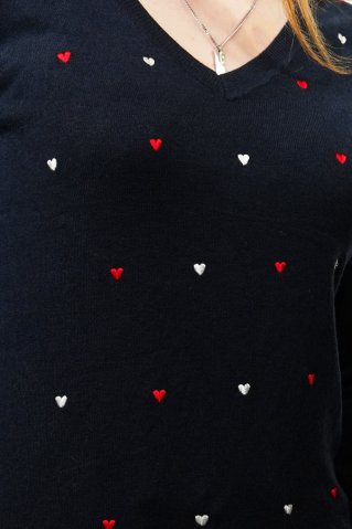Dámsky pulóver Srdina navy