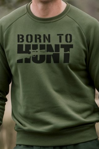 Lovačka majica " Born to hunt "