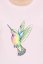 Női rövid pizsama Hummingbird rózsaszín