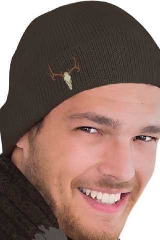 Poľovnícka pletená čiapka Buckskull031