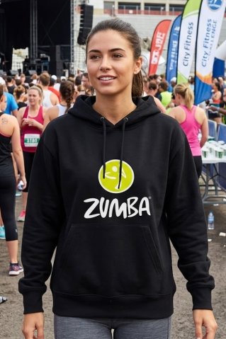 Dámská mikina Zumba černá