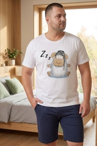 Pánske pyžamo Sheepsleep-big 3XL–6XL