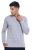 Elegant undershirt 32405G long sleeve 100% cotton grey