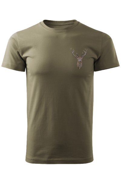 Poľovnícke tričko Deer4 zelená