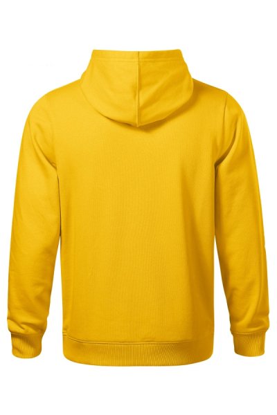 Férfi oversize kapucnis pulóver 2218500 sárga