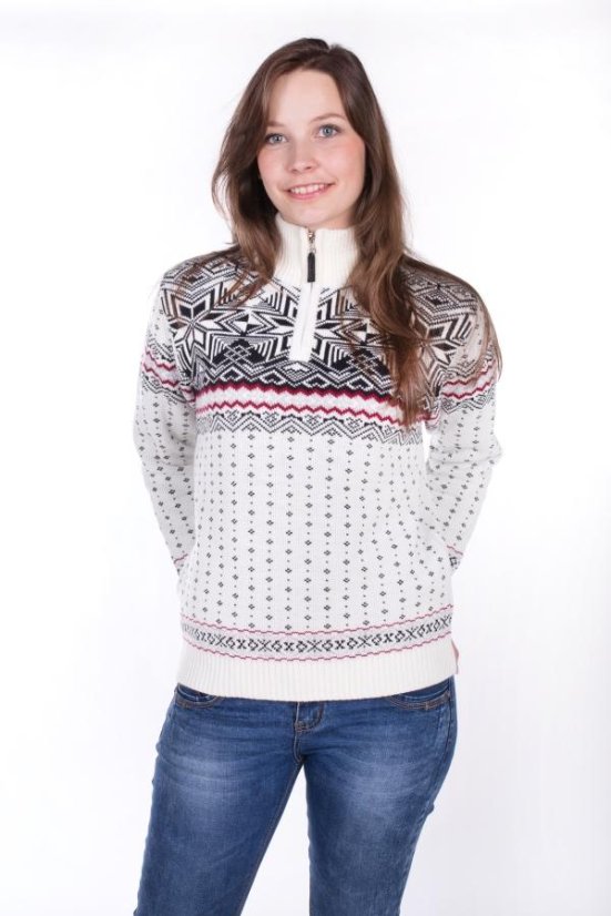 Dječji norveški džemper Libor-Z – bijela