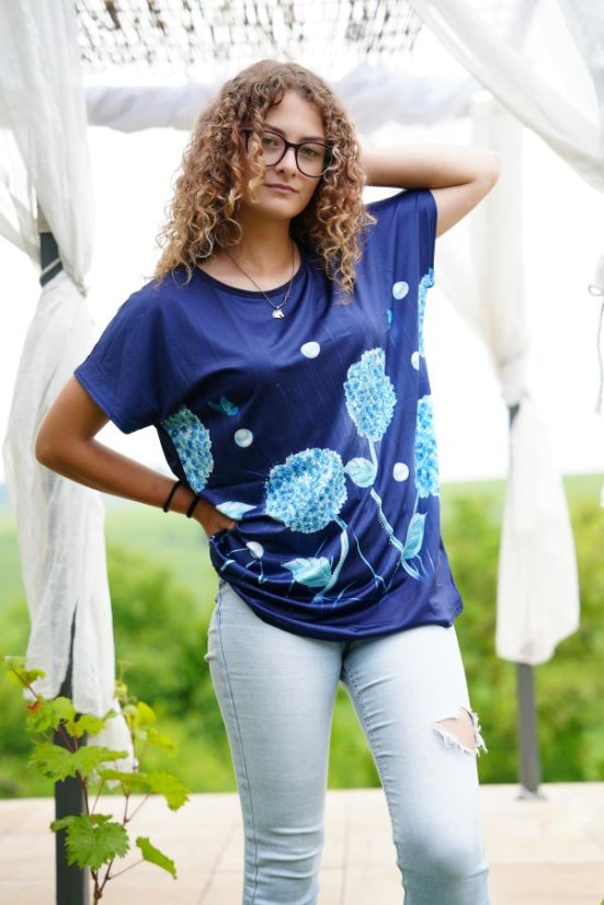 Ženska elegantna  bluza JVP3017 – prozračan ljetni materijal