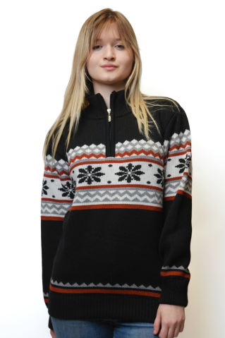 Damski norweski sweter