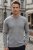 Men’s grey knitted sweater Kocka