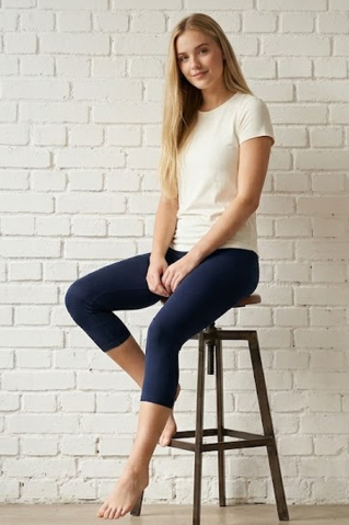 Legíny 3/4 26237X navy