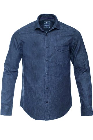 Muška traper košulja plava