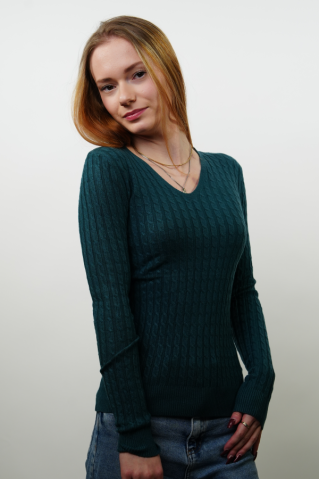 Pulover de dama Mila tyrkys