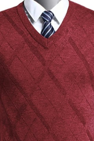 Herren Strickweste NovoBB Bordeaux