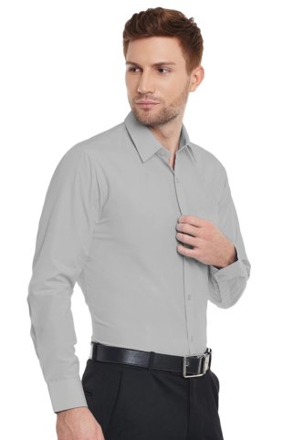 Men’s grey long sleeve shirt
