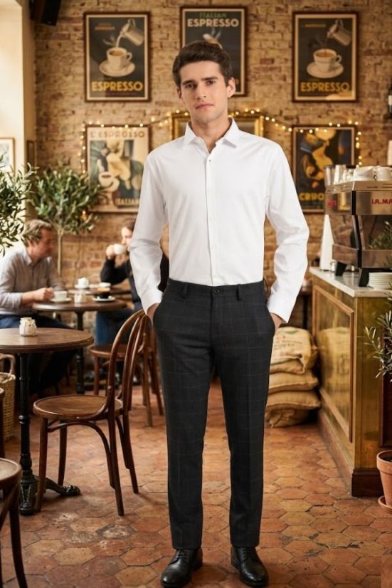 Muška bijela košulja EWIDENT